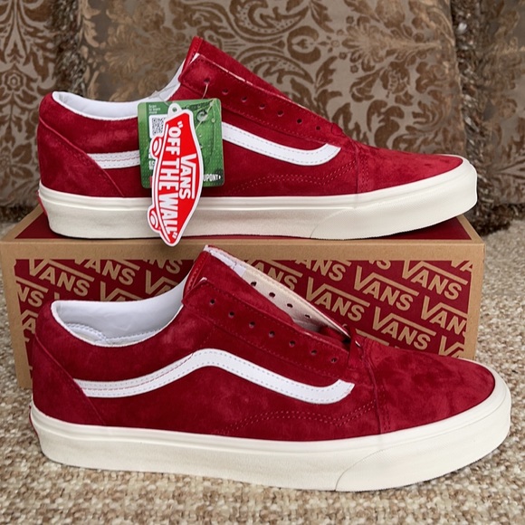 Vans Old Skool Pig Suede Chl Ppr/True White Men’s - Picture 2 of 16